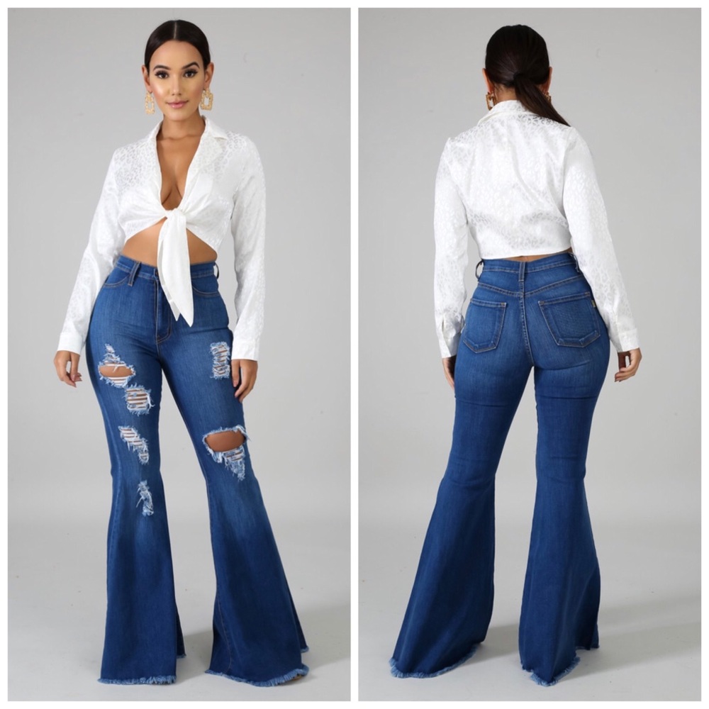 Women’s Bell bottoms flare jeans
